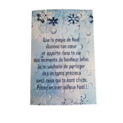 Puzzle "Joyeux Noël"