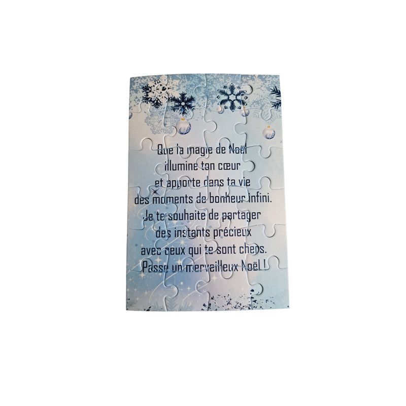 Puzzle "Joyeux Noël"