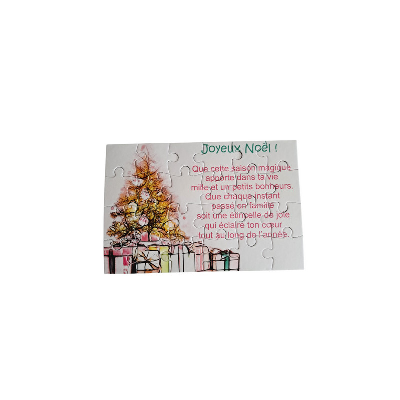 Puzzle "Joyeux Noël"
