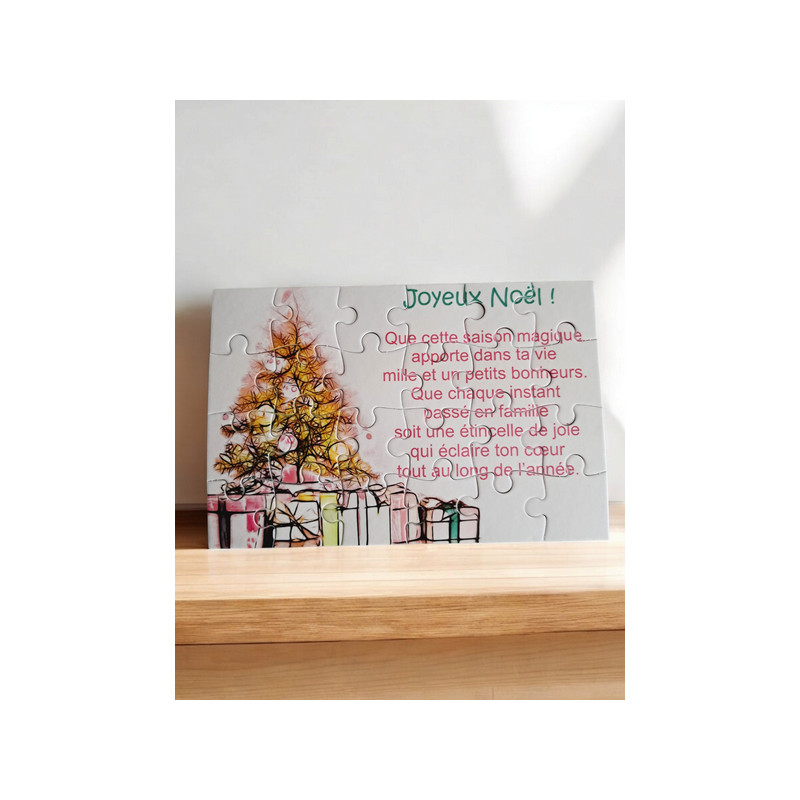 Puzzle "Joyeux Noël"