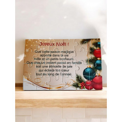 Puzzle "Joyeux Noël"