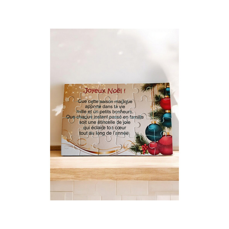 Puzzle "Joyeux Noël"