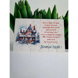 Puzzle "Joyeux Noël"
