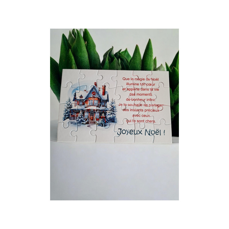 Puzzle "Joyeux Noël"