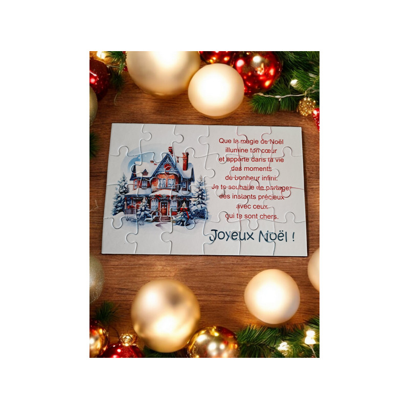 Puzzle "Joyeux Noël"