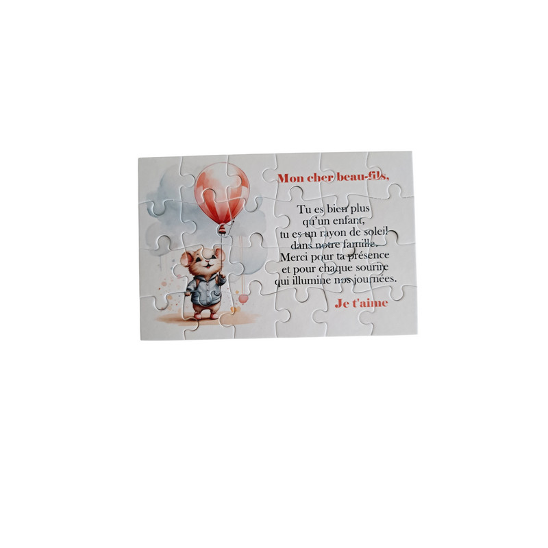 Puzzle " Mon cher beau-fils"