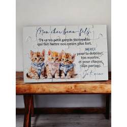Puzzle " Mon cher beau-fils"