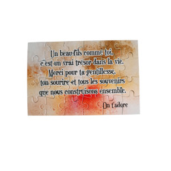 Puzzle " Un beau-fils"