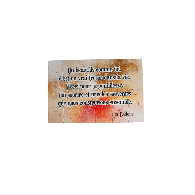 Puzzle " Un beau-fils"