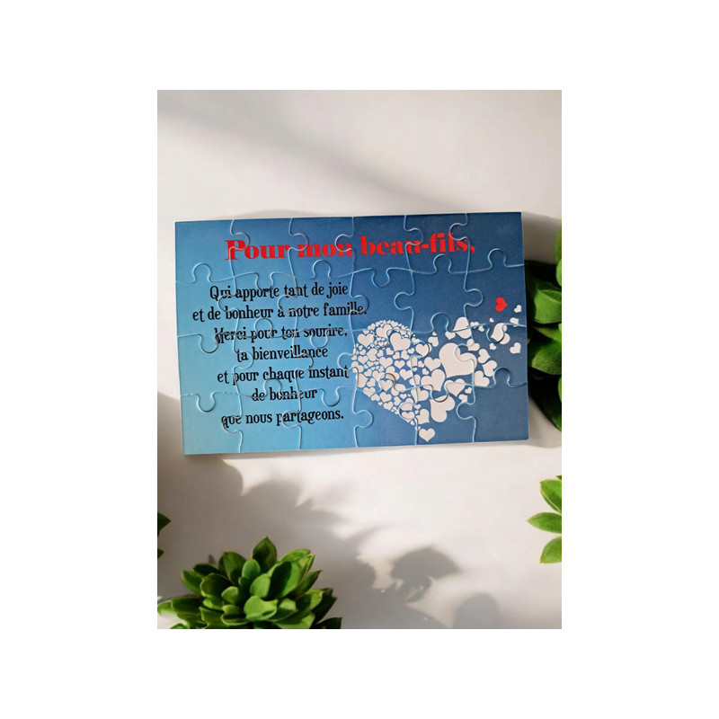 Puzzle " Pour mon beau-fils"