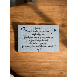 Puzzle "Beau-fils"