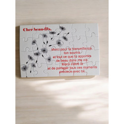 Puzzle " Cher beau-fils"