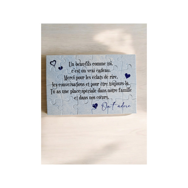 Puzzle " Un beau-fils"