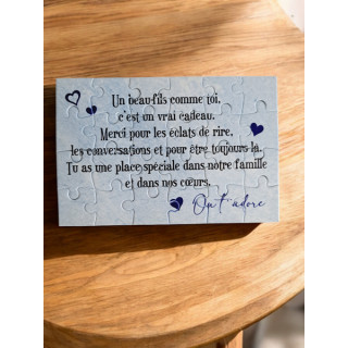 Puzzle " Un beau-fils"