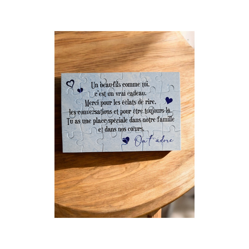 Puzzle " Un beau-fils"