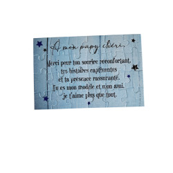 Puzzle " A mon papy chéri"