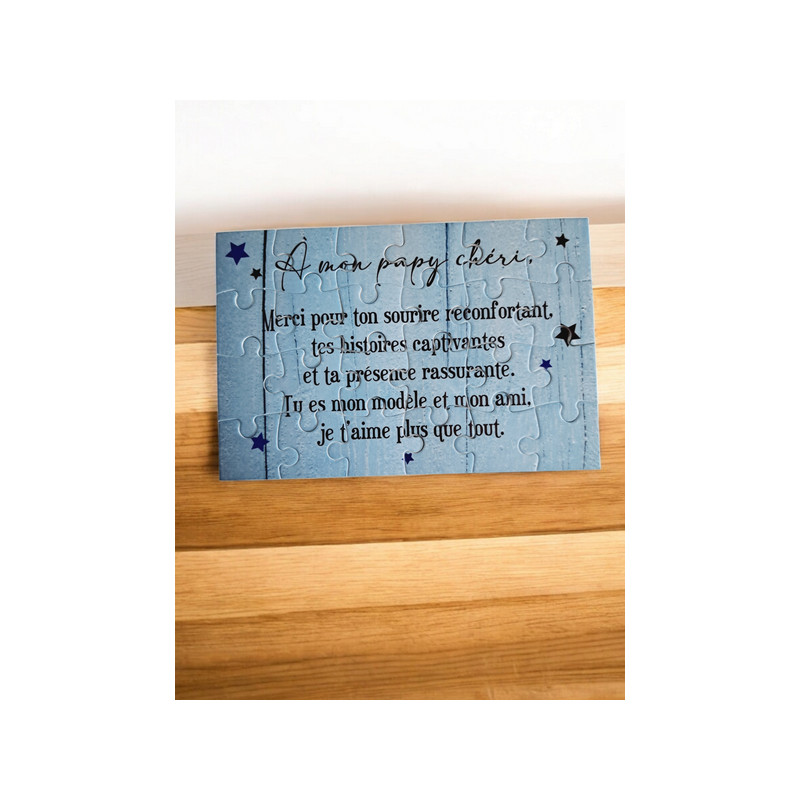 Puzzle " A mon papy chéri"