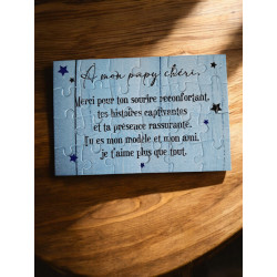 Puzzle " A mon papy chéri"