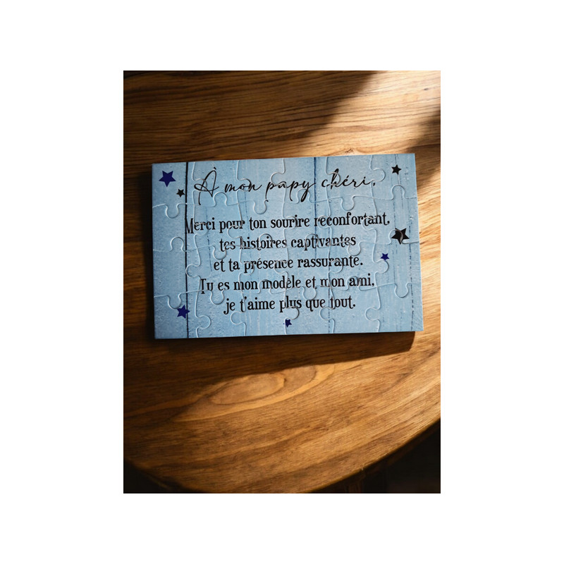 Puzzle " A mon papy chéri"