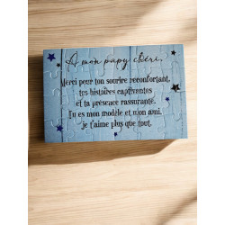 Puzzle " A mon papy chéri"