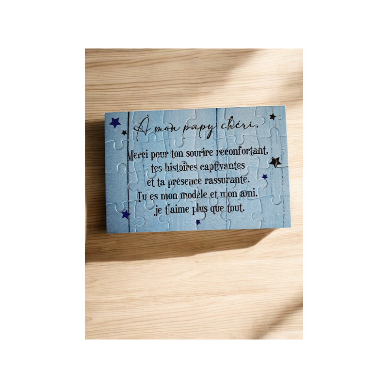 Puzzle " A mon papy chéri"