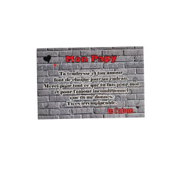 Puzzle " Mon papy "