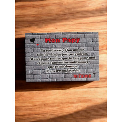 Puzzle " Mon papy "