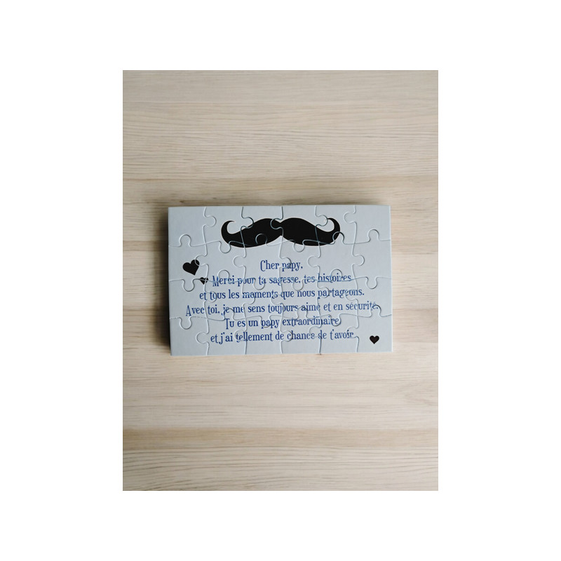 Puzzle " Cher papy "