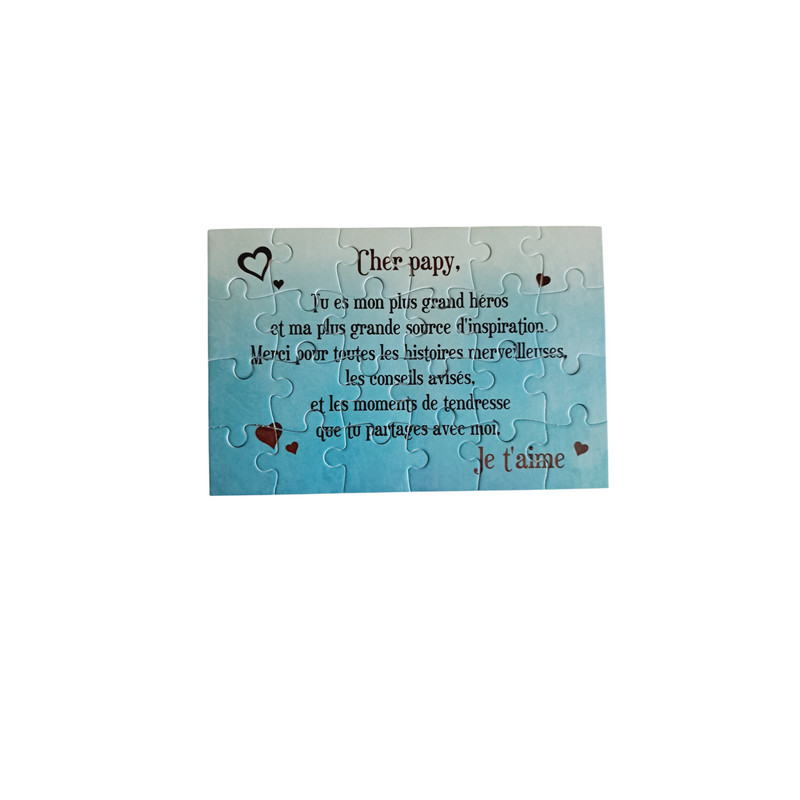 Puzzle " Cher Papy "