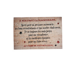 Puzzle "A mon Papy extraordinaire "