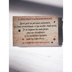 Puzzle "A mon Papy extraordinaire "