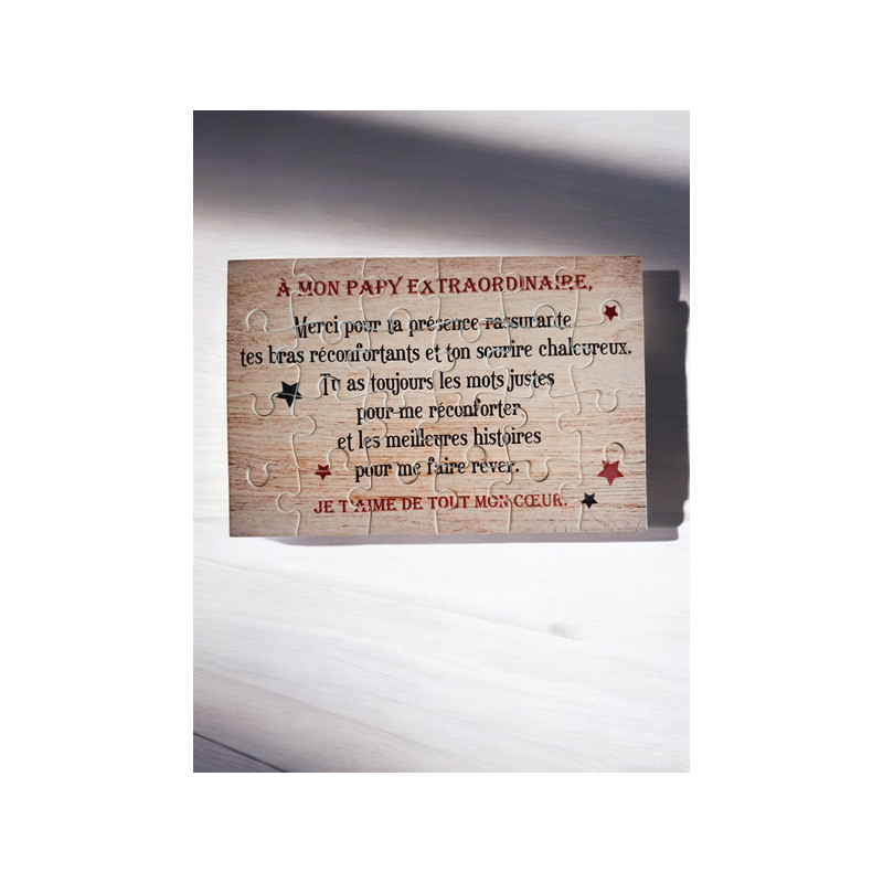 Puzzle "A mon Papy extraordinaire "