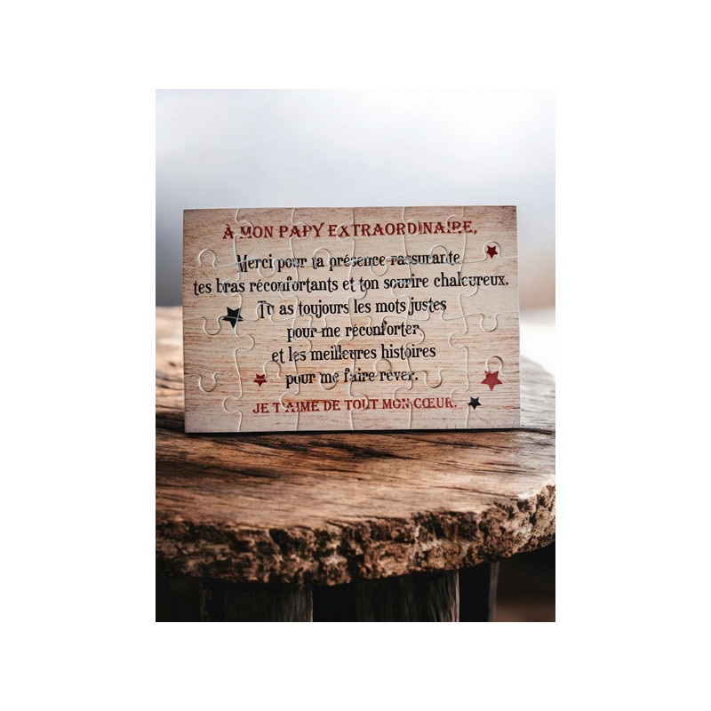 Puzzle "A mon Papy extraordinaire "