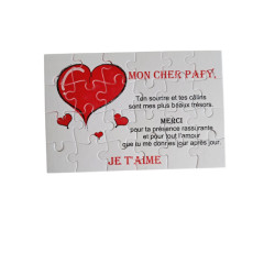 Puzzle " Mon cher Papy "