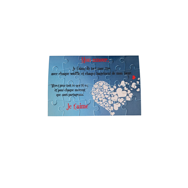 Puzzle "Mon amour"