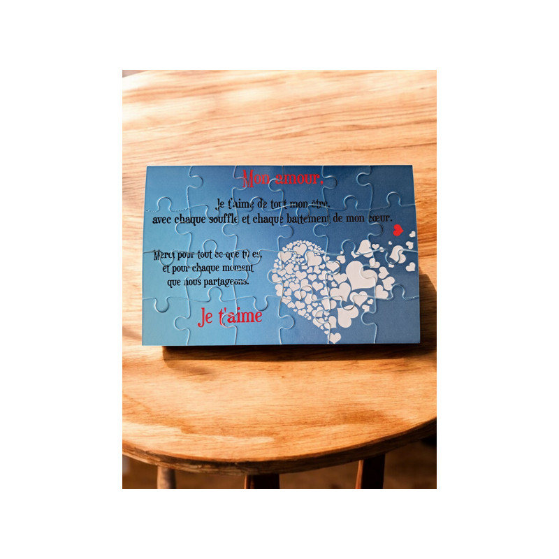 Puzzle "Mon amour"