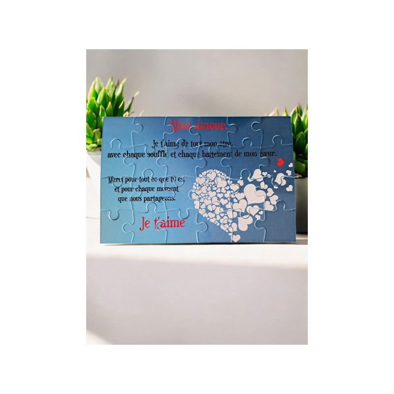 Puzzle "Mon amour"