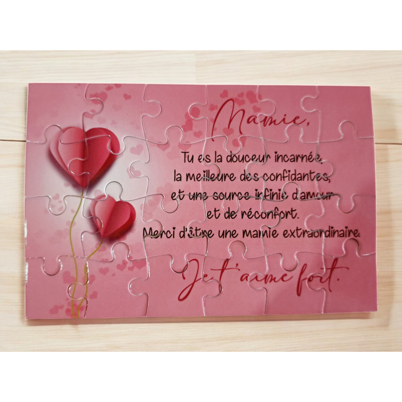 Puzzle " Mamie"