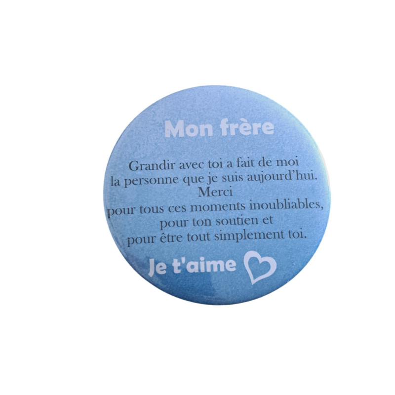 Frère - Aimant 7,5 cm