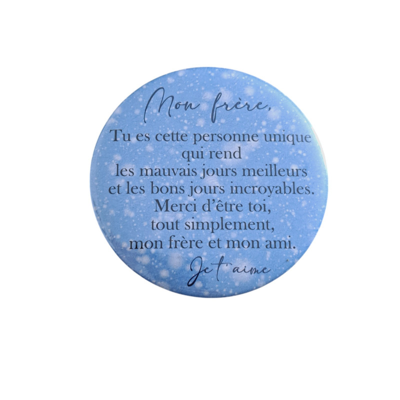Frère - Aimant 7,5 cm