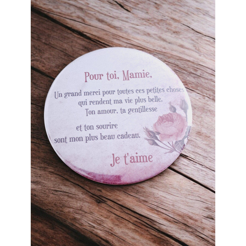 Mamie - Aimant 7,5 cm