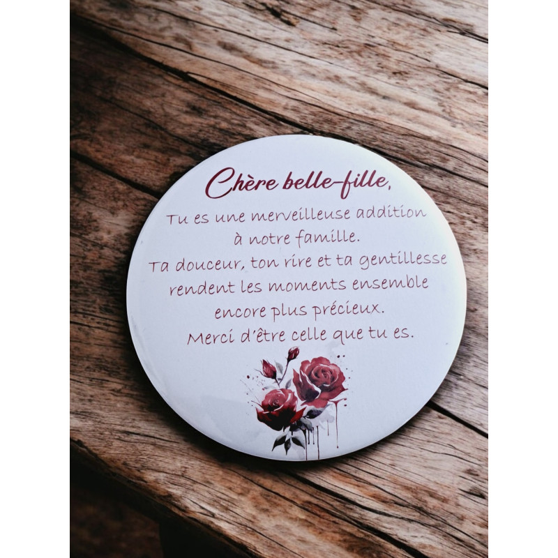 Belle-fille - Aimant 7,5 cm