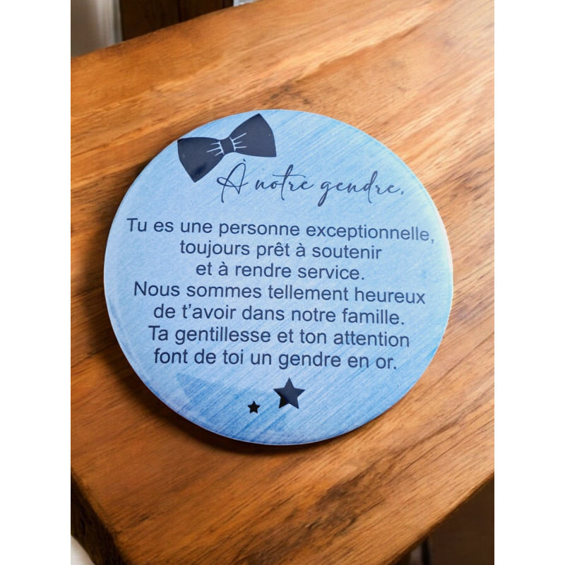 Gendre - Aimant 7,5 cm
