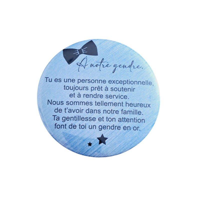 Gendre - Aimant 7,5 cm