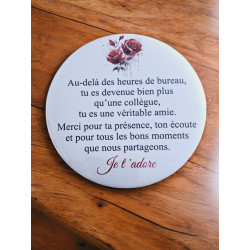 Collègue - Aimant 7,5 cm