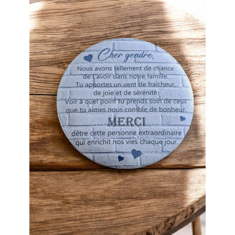 Gendre - Aimant 7,5 cm