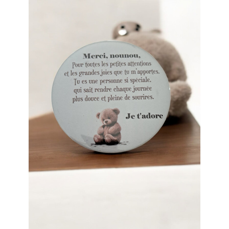 Nounou -  Aimant 7,5 cm