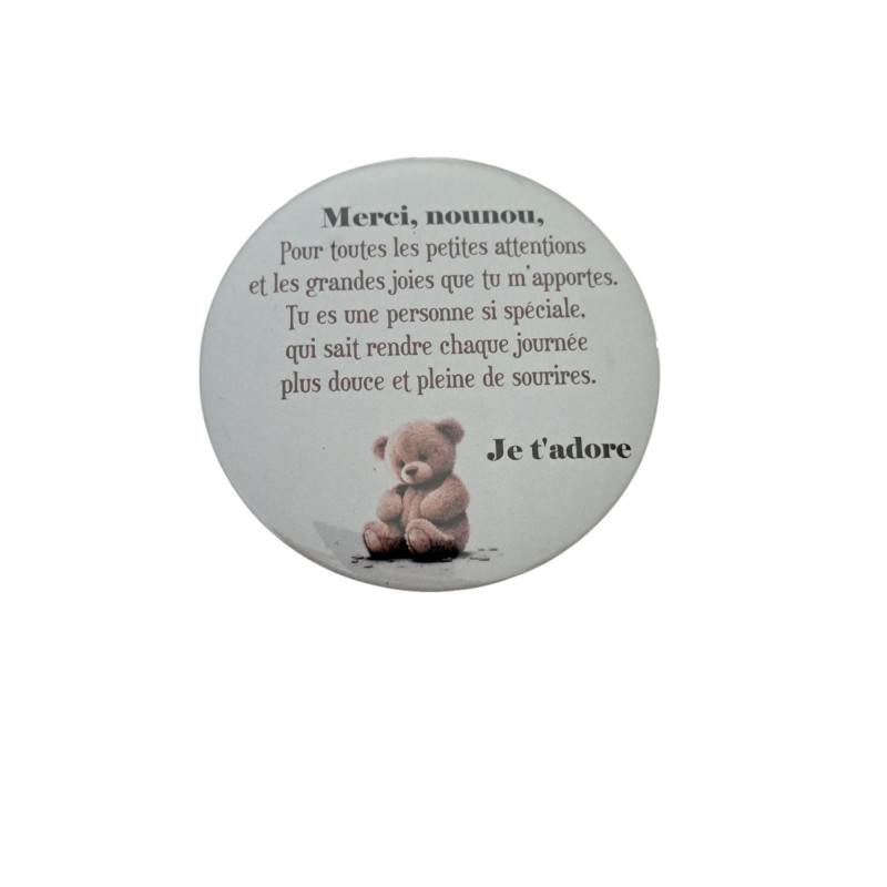 Nounou -  Aimant 7,5 cm