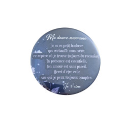 Marraine - Aimant 7,5 cm