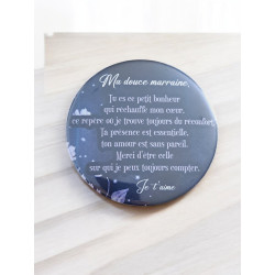 Marraine - Aimant 7,5 cm